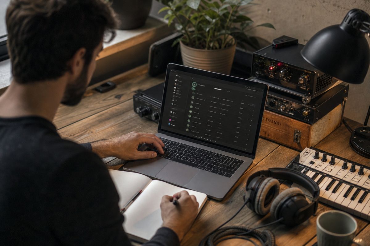 Как попасть на плейлисты Spotify и Яндекс.Музыки — съёмочно-монтажный процесс | MiddleRoad Pro